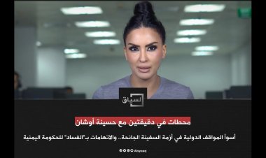 مواقف في أزمة السفينة الجانحة.. والاتهامات بالفساد للحكومة اليمنية.. محطات في دقيقتين مع حسينة أوشان