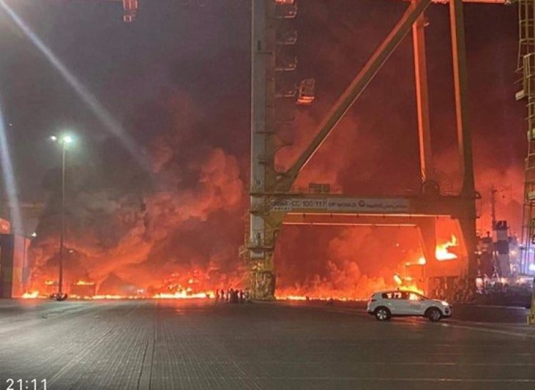 تفاصيل 40 دقيقة.. دبي تسطر قصة نجاح جديدة في حريق جبل علي