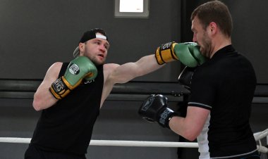 أوكرانيا... قاعة ملاكمة في كييف للتنفيس عن ضغط الحرب