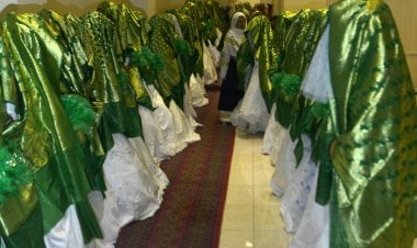 على أنغام السلاح... زفاف جماعي بحضور مسلحين من طالبان