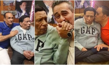 عادل إمام يحتفل بعيد ميلاده الـ83... إطلالة الزعيم تبهج المصريين